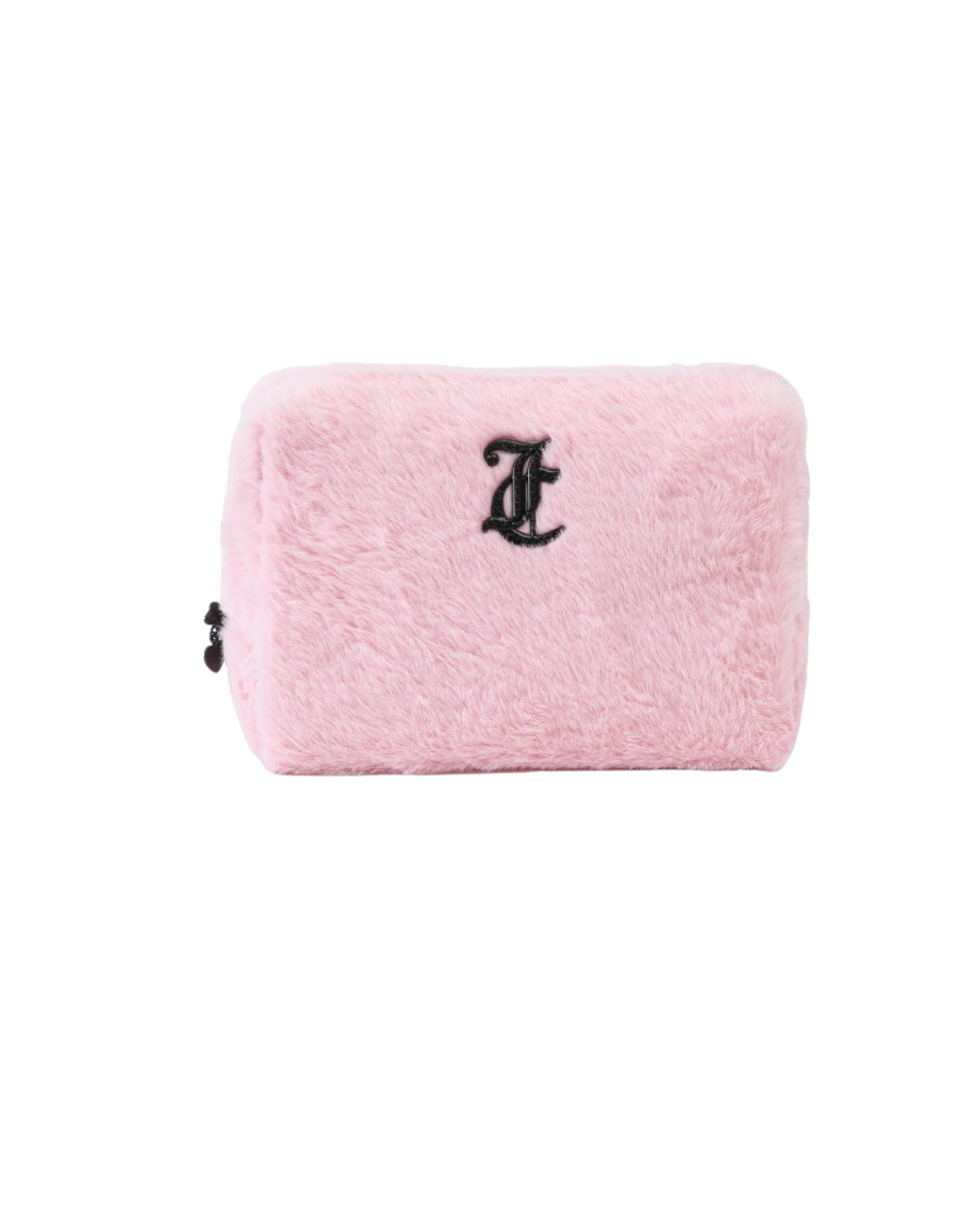 Juicy Couture - Pink Makeup Bag w Faux Fur