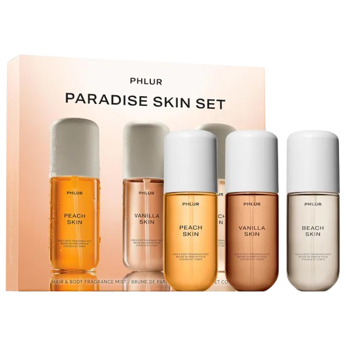 PHLUR - Paradise Skin Hair and Body Fragrance Mist Set (Limited Edition)