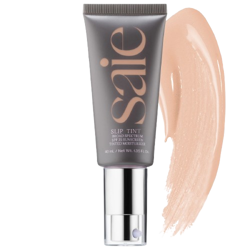 SAIE - Slip Tint – Lightweight Tinted Moisturizer with Mineral Zinc SPF 35 and Hyaluronic Acid