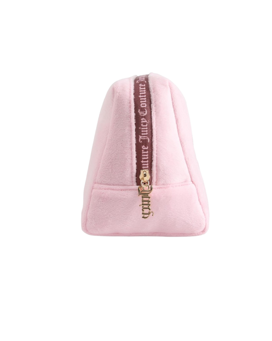 Juicy Couture - Pink Makeup Bag w Rhinestone Crown