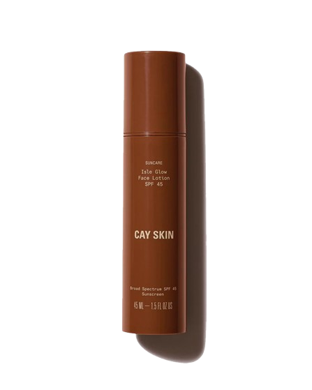 CAY SKIN - Isle Glow Face Sunscreen Moisturizer SPF 45 with Sea Moss and Niacinamide