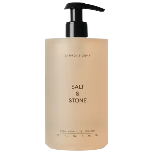 SALT &amp; STONE - Saffron &amp; Cedar Body Wash with Niacinamide + Probiotics
