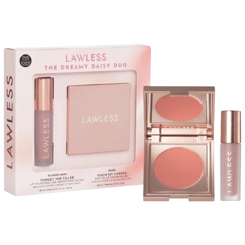 LAWLESS - The Dreamy Daisy Lip-Plumping Gloss and Cream Blush Set