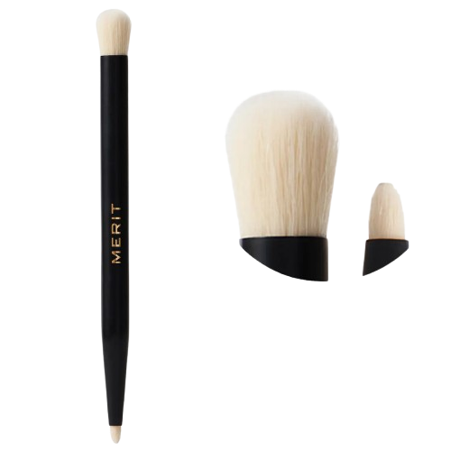 MERIT - Brush No. 2 Double Sided Eyeshadow Brush