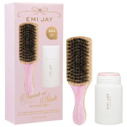 EMI JAY - Sweet and Sleek Styling Gift Set with Angelstick™ and Mini Boar Bristle Brush