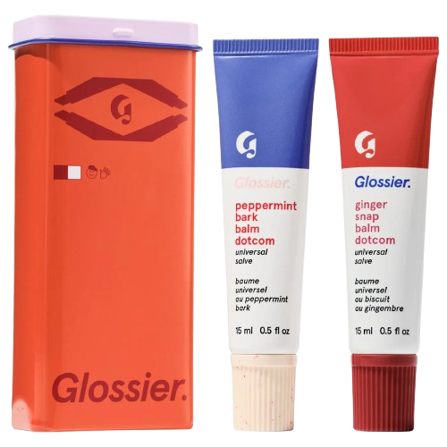 Glossier - Sugar + Spice Balm Dotcom Lip Balm Duo Makeup Gift Set