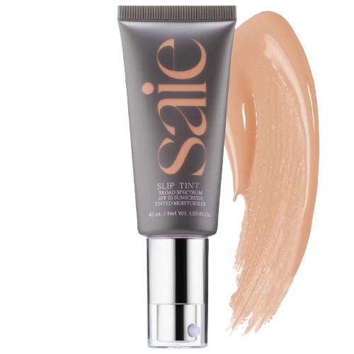 SAIE - Slip Tint – Lightweight Tinted Moisturizer with Mineral Zinc SPF 35 and Hyaluronic Acid
