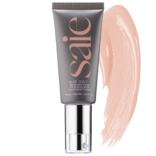 SAIE - Slip Tint – Lightweight Tinted Moisturizer with Mineral Zinc SPF 35 and Hyaluronic Acid
