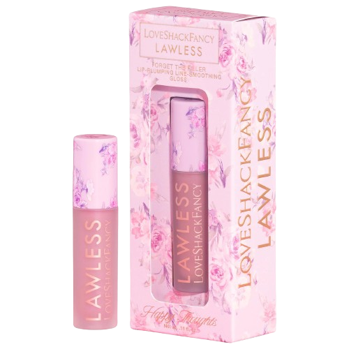 LAWLESS X LoveShackFancy - Forget The Filler Lip Plumper Line Smoothing Gloss