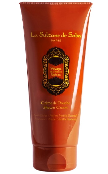 LA SULTANE DE SABA - Amber Vanilla Patchouli Journey To The Spices Route Shower Cream