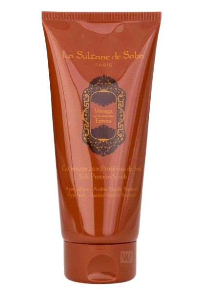 LA SULTANE DE SABA - Amber Vanilla Patchouli Journey To The Spices Route Silk Protein Scrub